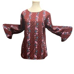 Bell-Sleeve Swing Top for Women Old Navy